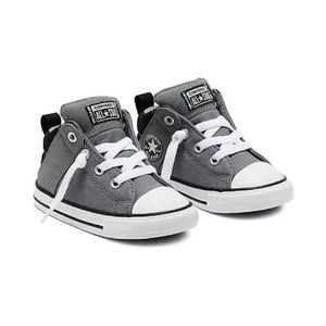 CONVERSE ALL STARS CHUCK TAYLOR GRAY/BLACK KIDS SIZE 1